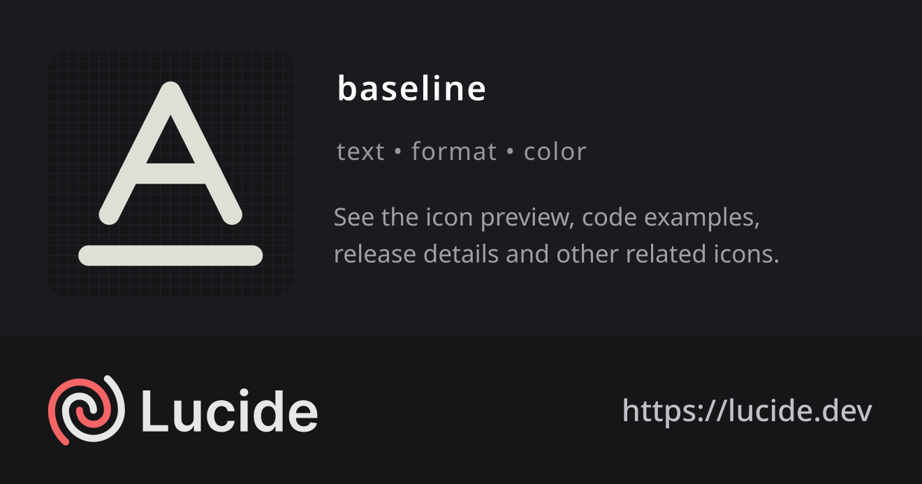 baseline icon details – Lucide