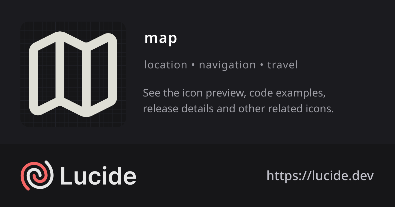 map icon details – Lucide